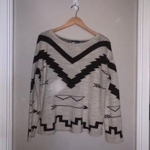 Ralph Lauren Tribal Print Sweater